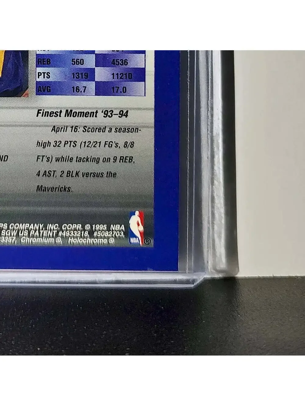 Wayman Tisdale 1994-95 Topps Finest #221 Basketball Card